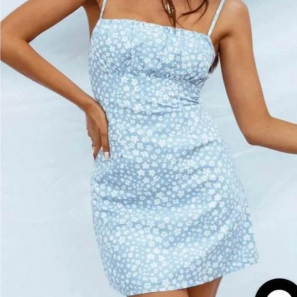 Tallie Mini Dress Blue